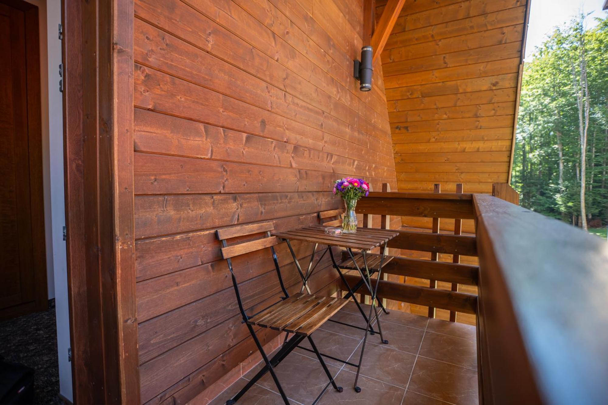 Opus Villa Sinaia Eksteriør bilde A balcony